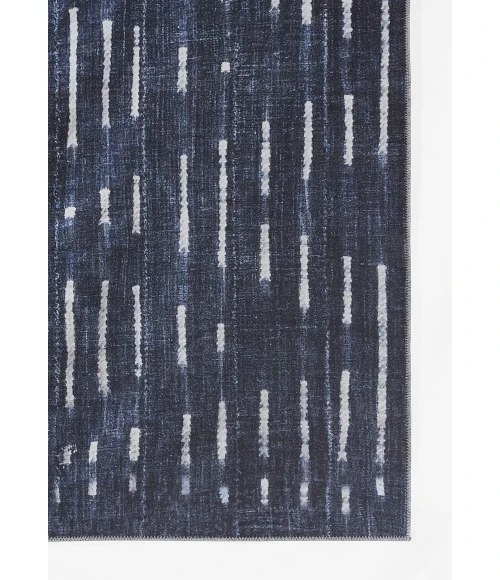 Momeni Bolt Area Rug BOL-1 Zig Denim 9' X 12'