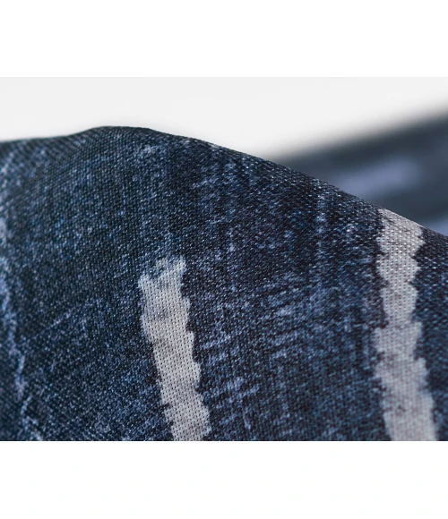 Momeni Bolt Area Rug BOL-1 Zig Denim 9' X 12'