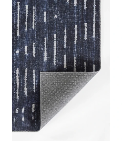 Momeni Bolt Area Rug BOL-1 Zig Denim 9' X 12'