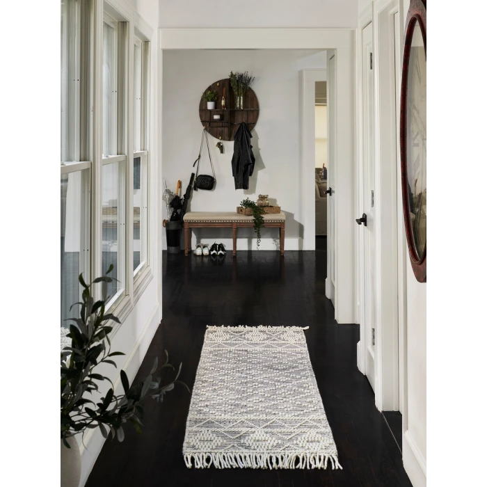 Momeni Boulder BOU-1 Charcoal 8' X 10' Area Rug