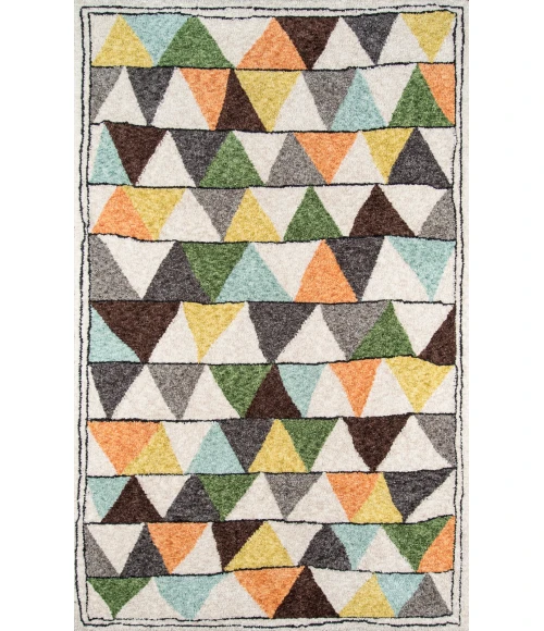 Momeni Bungalow Area Rug BUN-1 Tri Multi 2'3 X 8' Runner