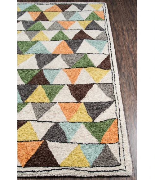 Momeni Bungalow Area Rug BUN-1 Tri Multi 2'3 X 8' Runner