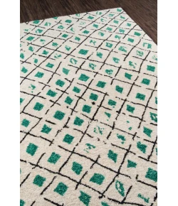 Momeni Novogratz Bungalow Bun-2 Green Area Rug 3 ft. 6 in. X 5 ft. 6 in. Rectangle