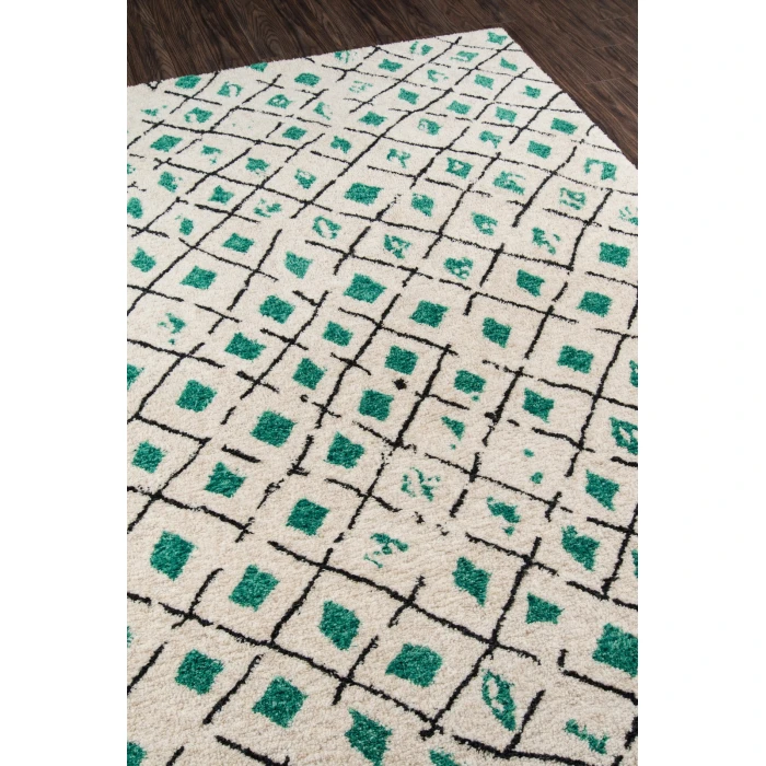 Momeni Bungalow Area Rug BUN-2 Tallulah Green 3'6 X 5'6