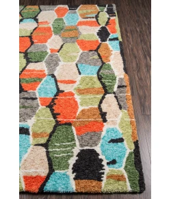 Momeni Novogratz Bungalow Bun-3 Multi Area Rug 7 ft. 6 in. X 9 ft. 6 in. Rectangle