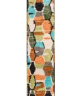 Momeni Bungalow Area Rug BUN-3 Tiles Multi 7'6 X 9'6