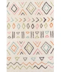 Momeni Bungalow Area Rug BUN-8 Wes Ivory 3'6 X 5'6