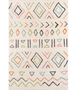 Momeni Novogratz Bungalow Bun-8 Ivory Area Rug 3 ft. 6 in. X 5 ft. 6 in. Rectangle