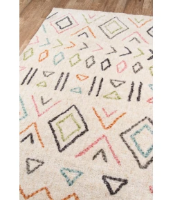 Momeni Novogratz Bungalow Bun-8 Ivory Area Rug 3 ft. 6 in. X 5 ft. 6 in. Rectangle