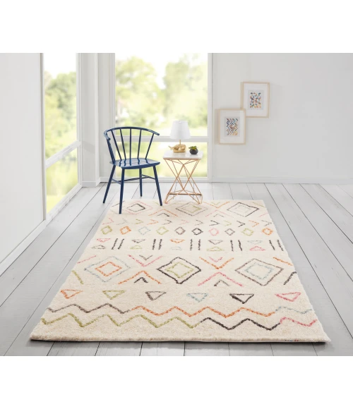 Novogratz Bungalow BUN-8 Ivory Area Rug