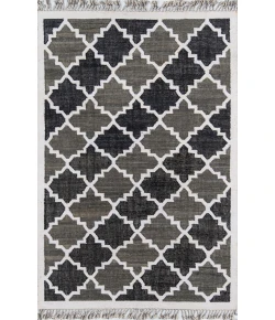 Momeni Novogratz California Cal-1 Charcoal Area Rug 3 ft. 3 in. X 5 ft. 3 in. Rectangle