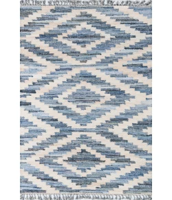 Momeni Novogratz California Cal-2 Blue Area Rug 2 ft. 3 in. X 8 ft. Runner