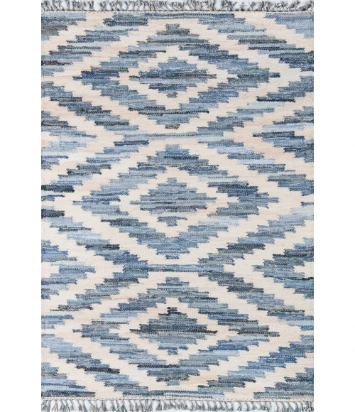 Momeni California Area Rug CAL-2 Laguna Blue 2'3 X 8' Runner