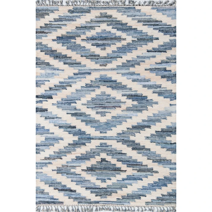 Momeni California Area Rug CAL-2 Laguna Blue 2'3 X 8' Runner