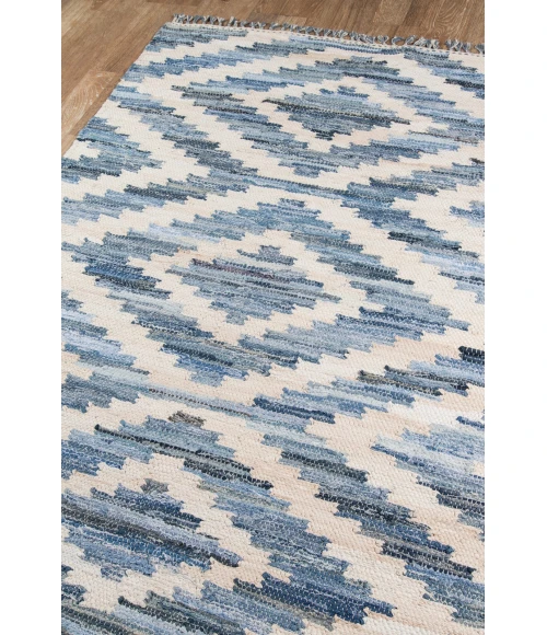 Momeni California Area Rug CAL-2 Laguna Blue 2'3 X 8' Runner