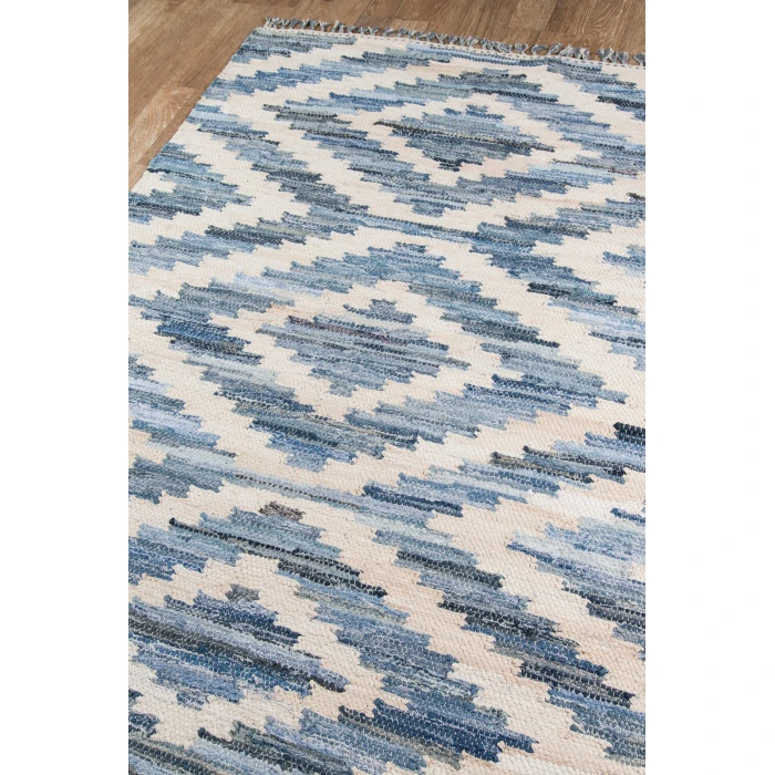 Momeni California Area Rug CAL-2 Laguna Blue 2'3 X 8' Runner