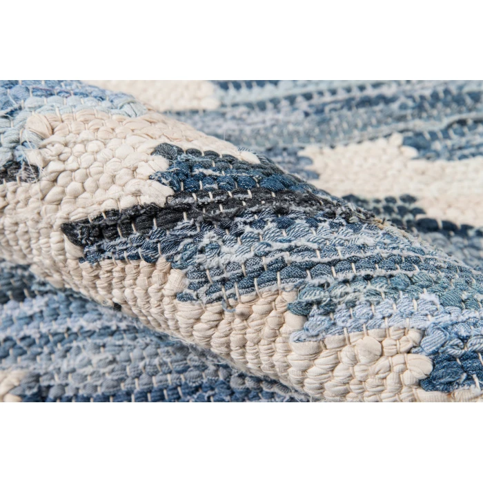 Momeni California Area Rug CAL-2 Laguna Blue 2'3 X 8' Runner