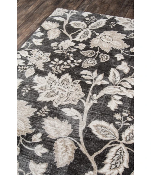Momeni Carroll Gardens CG-01 Charcoal 2 ft. X 3 ft. Rectangle Rug