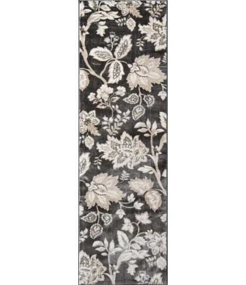 Momeni Carroll Gardens CG-01 Charcoal 2 ft. X 3 ft. Rectangle Rug