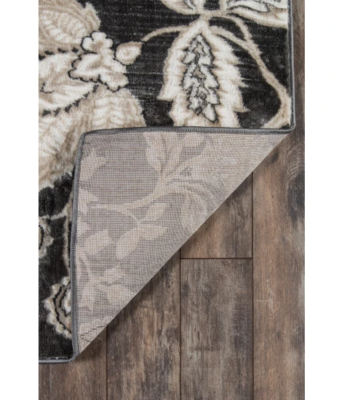 Momeni Carroll Gardens CG-01 Charcoal 2 ft. X 3 ft. Rectangle Rug