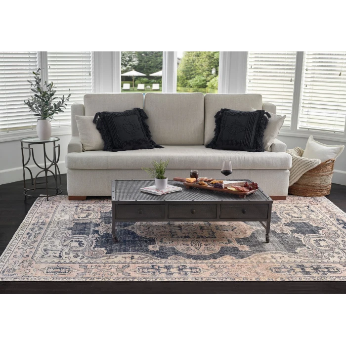 Momeni Chandler Area Rug CHN-6 Navy 7'6 X 9'6