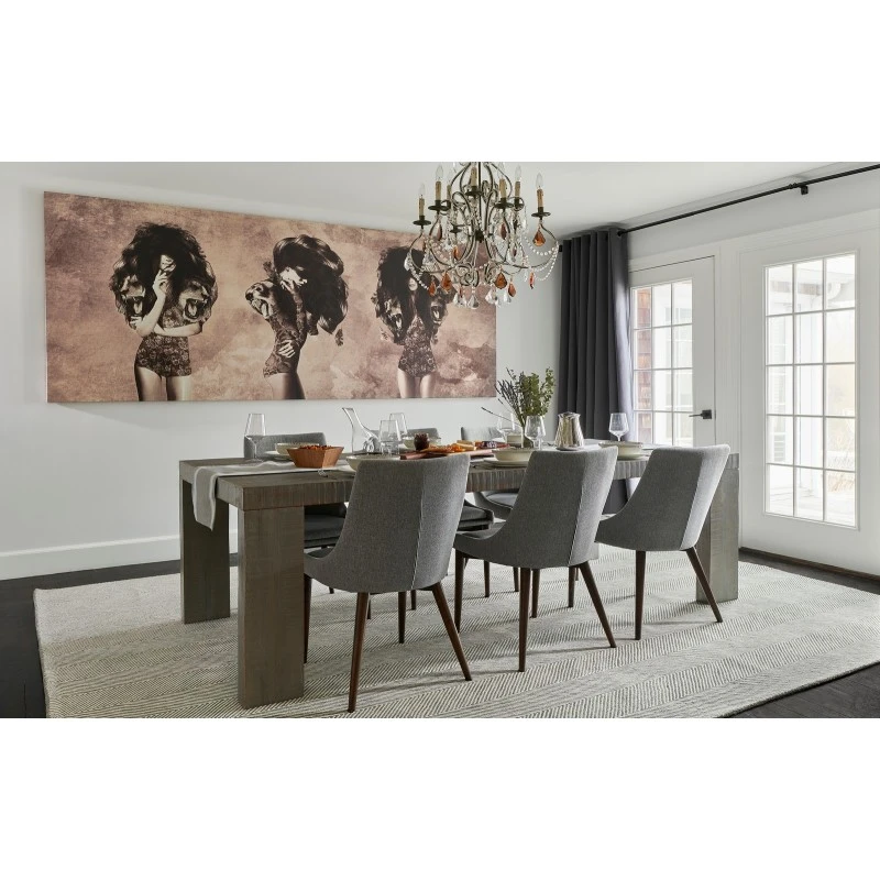 Momeni Charles Area Rug CHR-1 Grey 2'3 X 8' Runner
