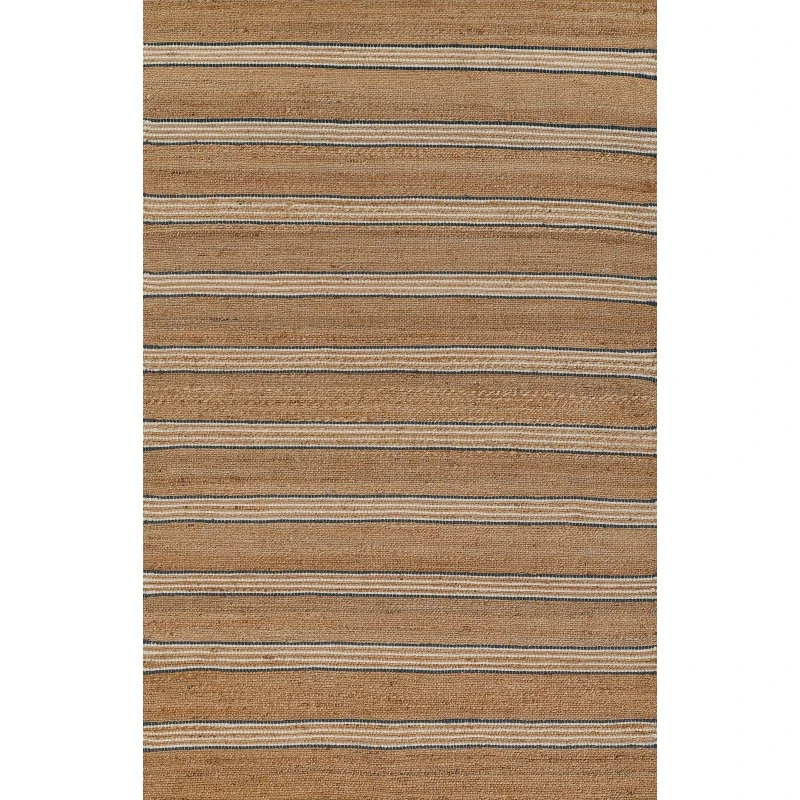Momeni Chestnut Area Rug CHS-1 Stripe Blue 2' X 3'