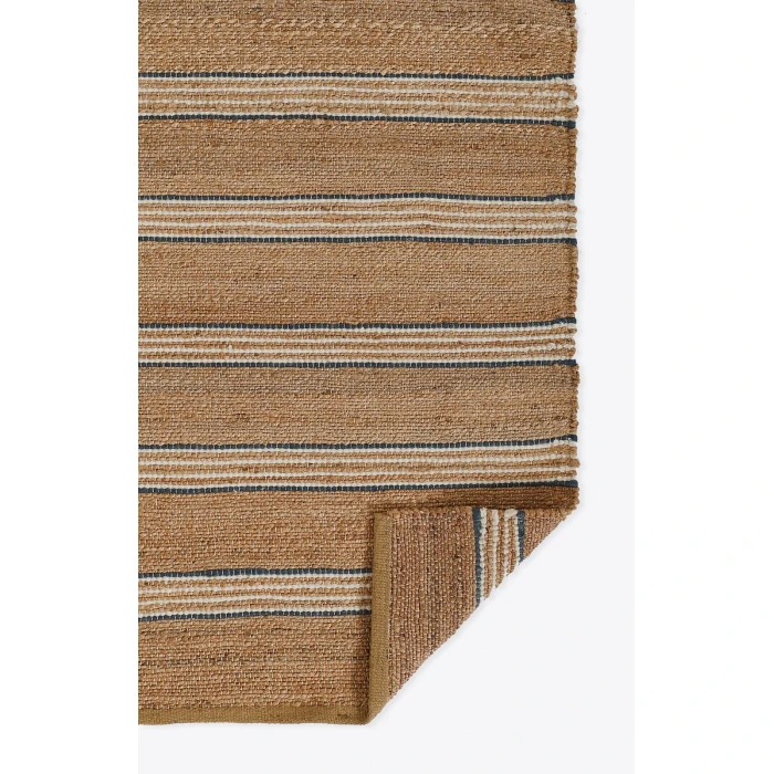Momeni Chestnut Area Rug CHS-1 Stripe Blue 18in x 18in