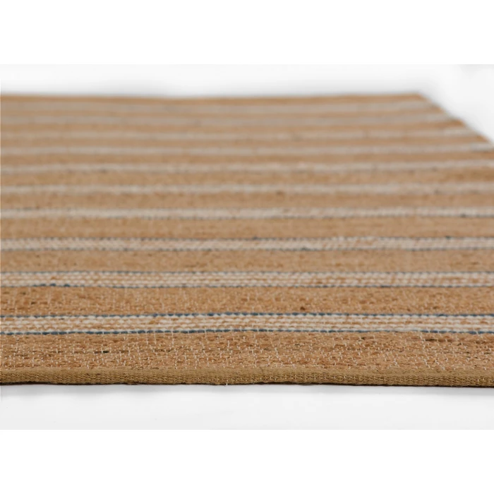 Momeni Chestnut Area Rug CHS-1 Stripe Blue 18in x 18in