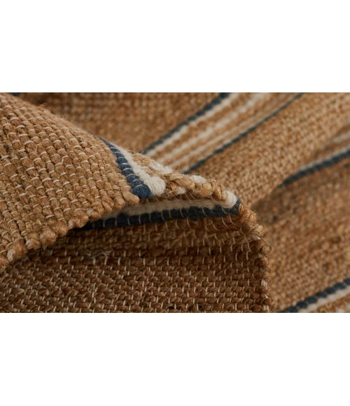 Momeni Chestnut Area Rug CHS-1 Stripe Blue 2' X 3'