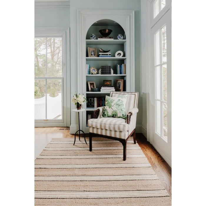 Momeni Chestnut Area Rug CHS-1 Stripe Brown 2'3 X 8' Runner
