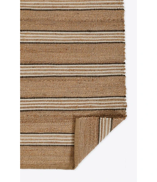 Momeni Chestnut Area Rug CHS-1 Stripe Brown 2' X 3'