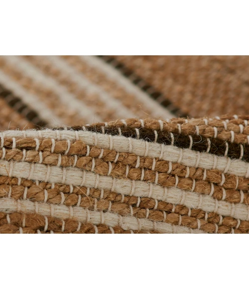 Momeni Chestnut Area Rug CHS-1 Stripe Brown 2' X 3'