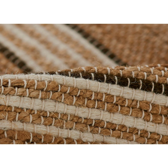Momeni Chestnut Area Rug CHS-1 Stripe Brown 2'3 X 8' Runner