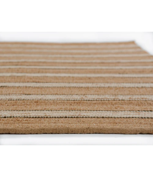 Momeni Chestnut Area Rug CHS-1 Stripe Brown 2' X 3'
