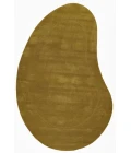 Momeni Claude Yellow CUD-1 6ft. X 9ft. Kidney Rug