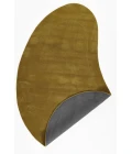 Momeni Claude Yellow CUD-1 6ft. X 9ft. Kidney Rug