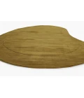 Momeni Claude Yellow CUD-1 6ft. X 9ft. Kidney Rug