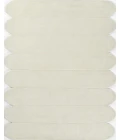 Momeni Claude CUD-2 Ivory 2 ft. 6 in. X 8 ft. Runner Rug