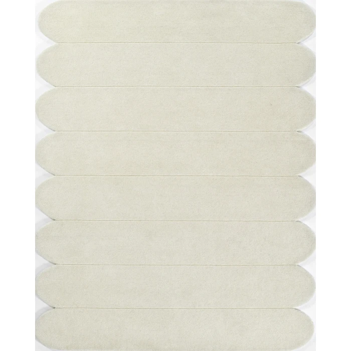Momeni Claude CUD-2 Ivory 2 ft. 6 in. X 8 ft. Runner Rug