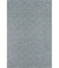 Momeni Como Com-3 Blue Area Rug 6 ft. 7 in. X 9 ft. 6 in. Rectangle
