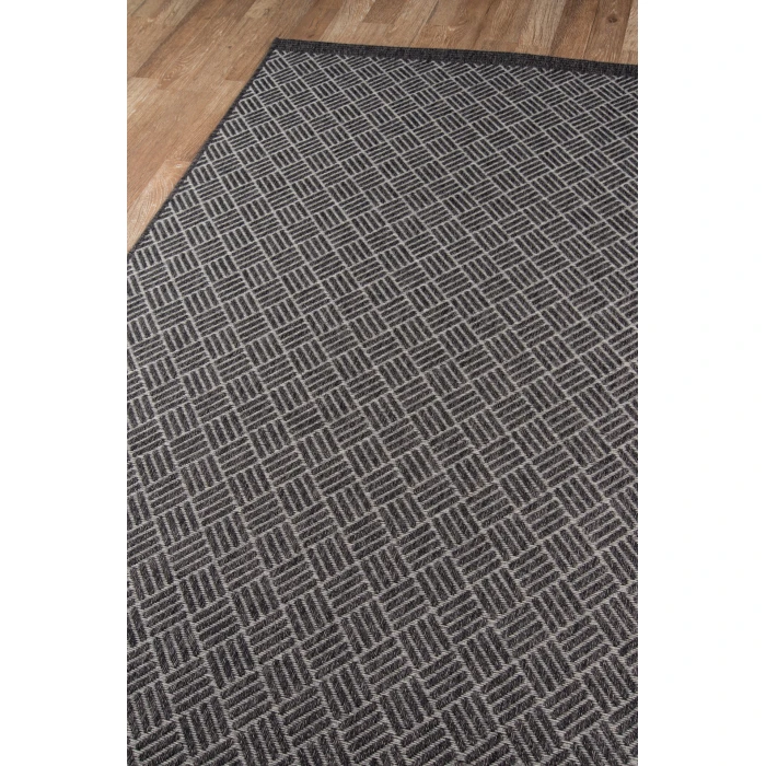 Momeni Como Black COM-4 5ft. X 7ft.6in. Rect. Rug