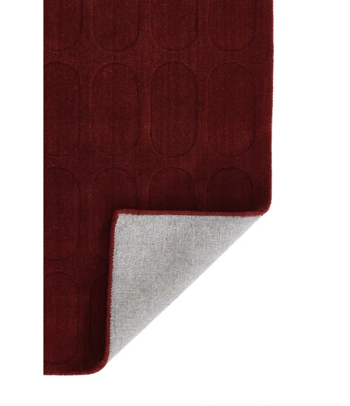 Momeni Contour Burgundy CON-2 7 ft. 10 in. X 10 ft. Rect. Rug