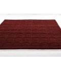 Momeni Contour Burgundy CON-2 7 ft. 10 in. X 10 ft. Rect. Rug