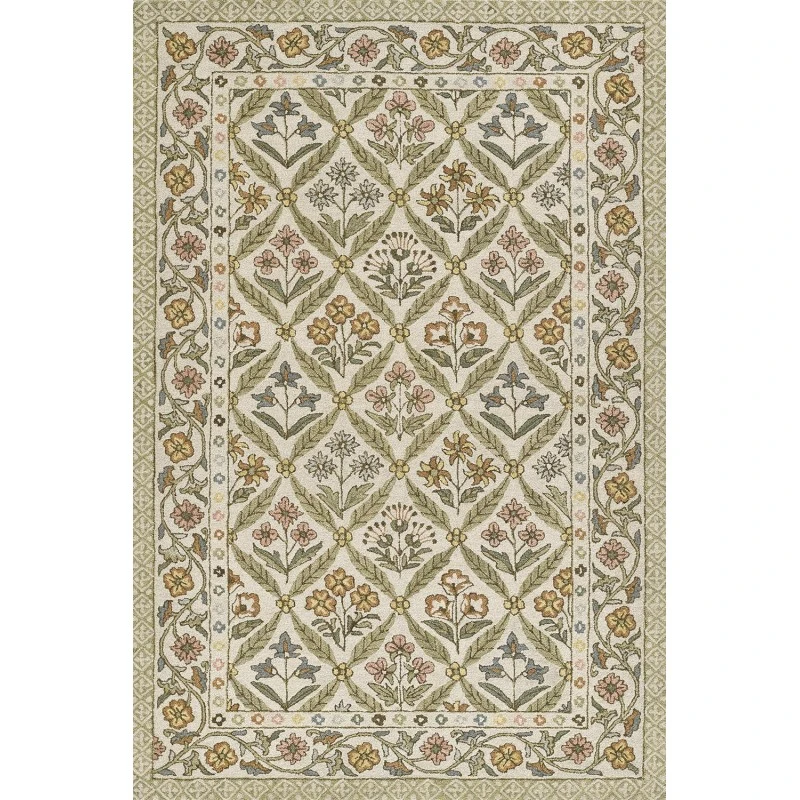 Momeni Cotswold COT-1 Green 3 ft. 6 in. X 5 ft. 6 in. Rectangle Rug
