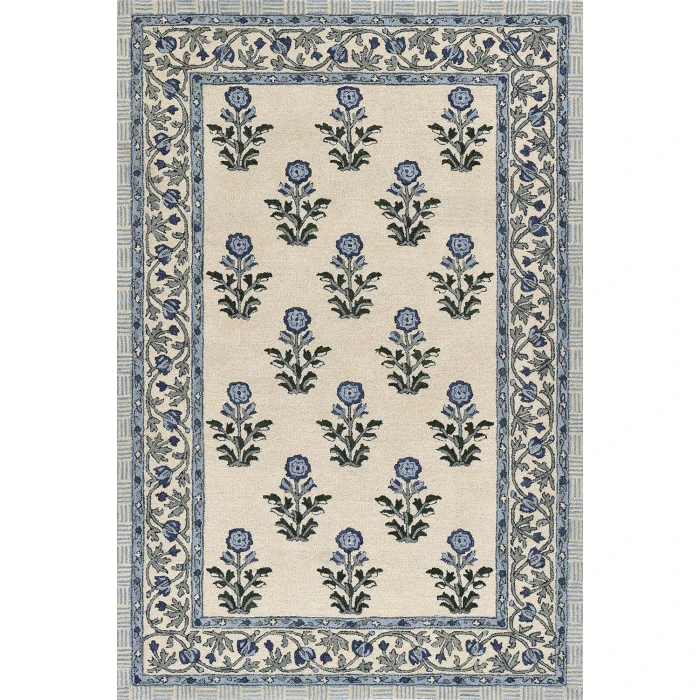 Momeni Cotswold COT-2 Blue 9 ft. X 12 ft. Rectangle Rug