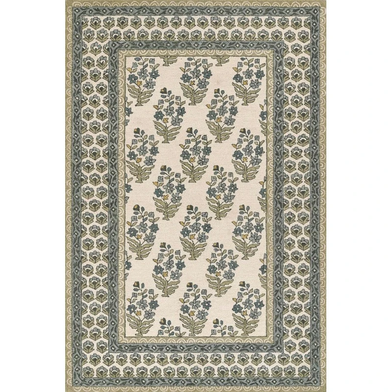 Momeni Cotswold COT-3 Green 2 ft. 6 in. X 8 ft. Runner Rug