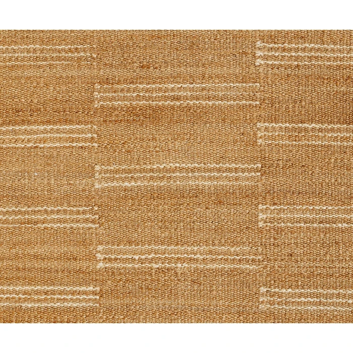 Momeni Crescent Area Rug CRE-1 Broken Stripe Natural 2'3 X 8' Runner