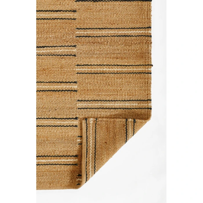 Momeni Crescent Area Rug CRE-2 Broken Stripe Natural 8' X 10'