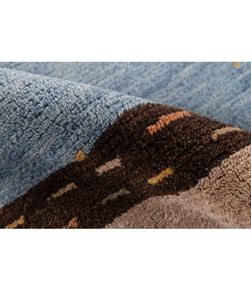 Momeni Desert Gabbeh Slate DG-01 3 ft. 9 in. X 5 ft. 9 in. Rect. Rug
